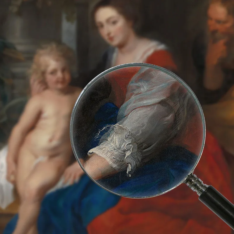The Holy Family With The Parrot Peter Paul Rubens
