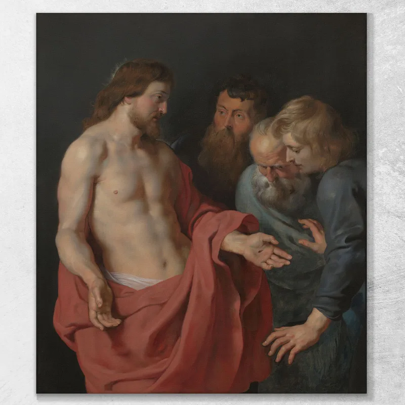 L'Incredulità Di Tommaso Peter Paul Rubens