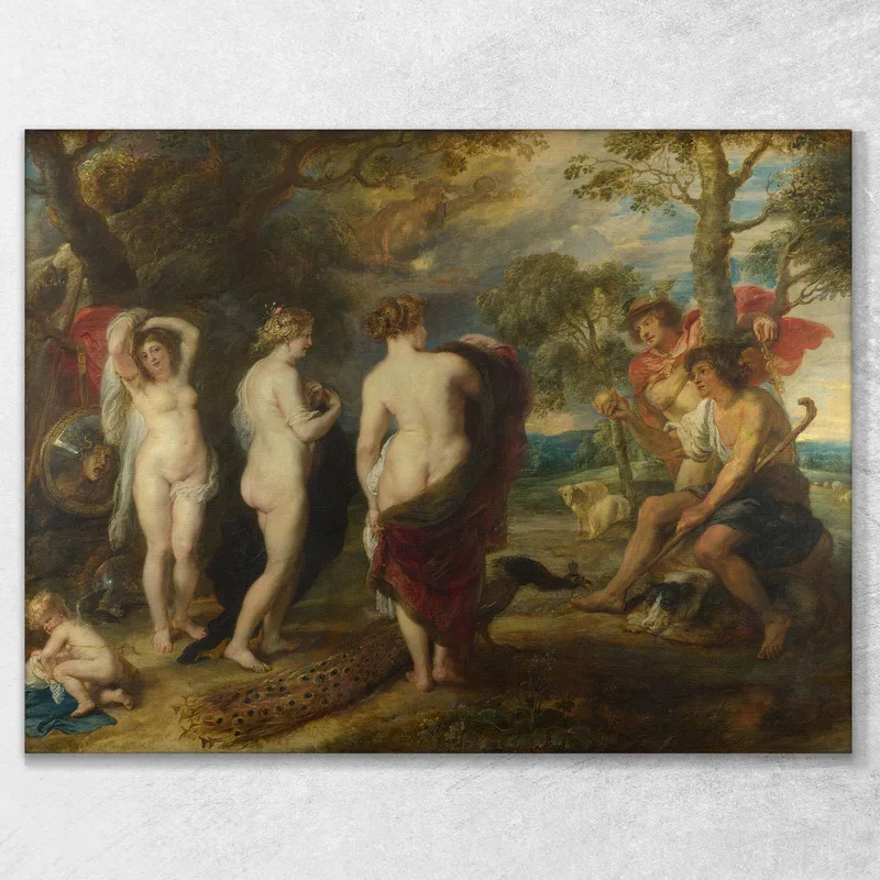 The Judgement Of Paris Peter Paul Rubens