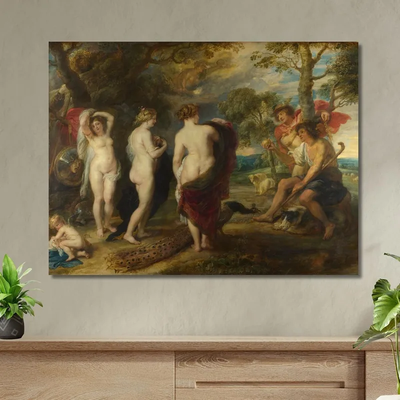The Judgement Of Paris Peter Paul Rubens