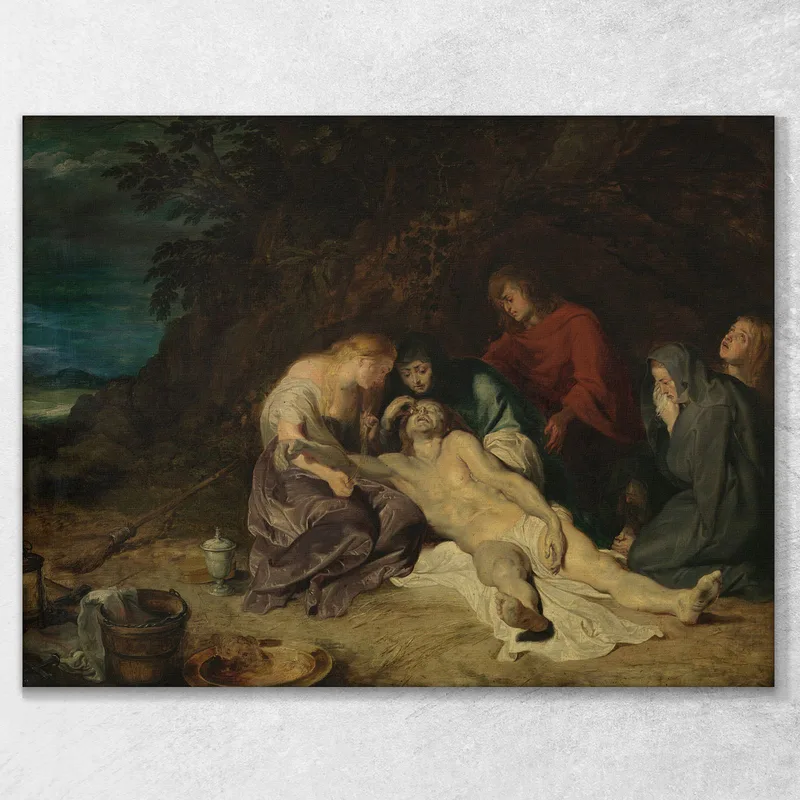 The Lamentation Over The Dead Christ Peter Paul Rubens