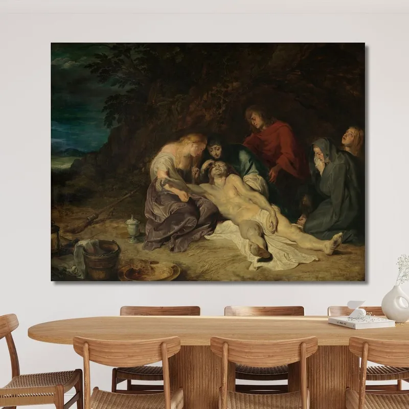 The Lamentation Over The Dead Christ Peter Paul Rubens
