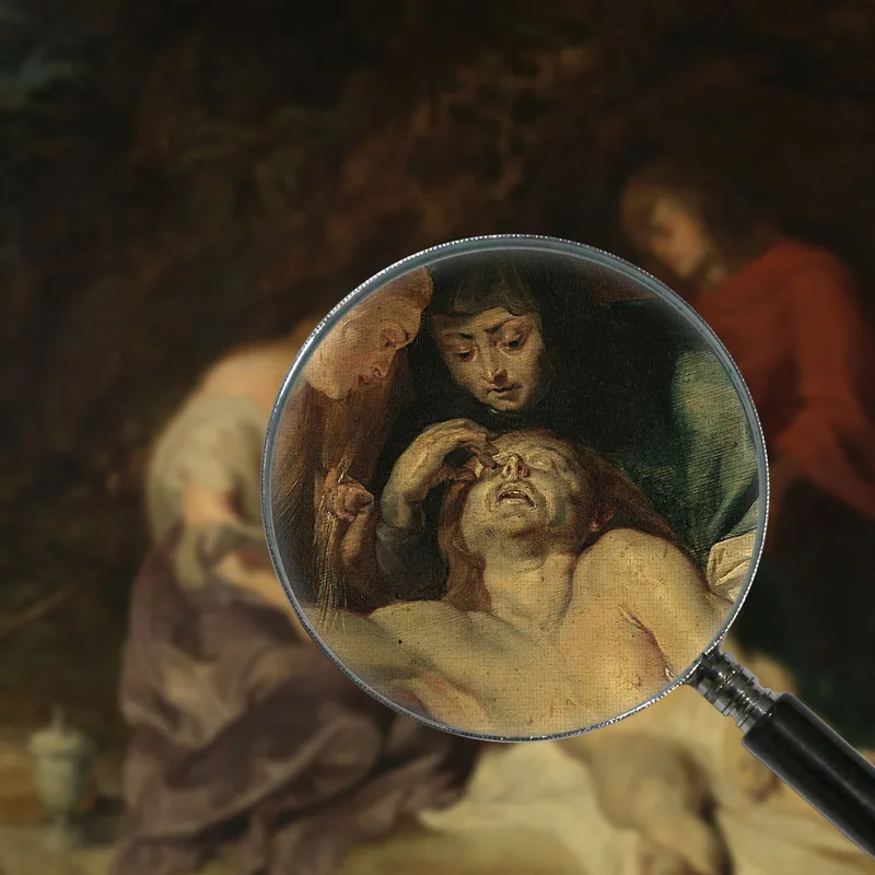 The Lamentation Over The Dead Christ Peter Paul Rubens