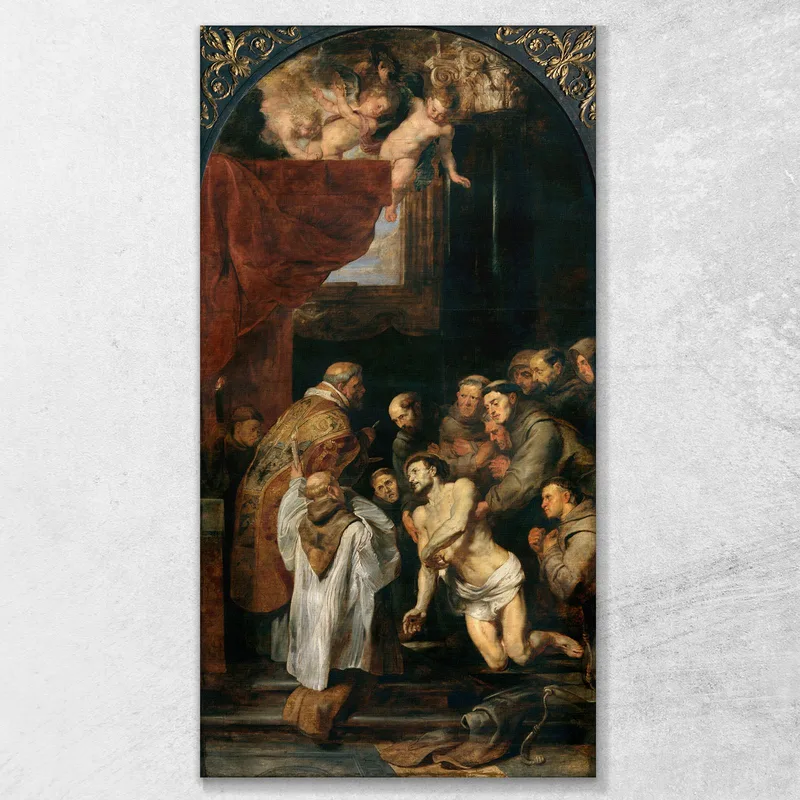 The Last Communion Of Saint Francis Of Assisi Peter Paul Rubens