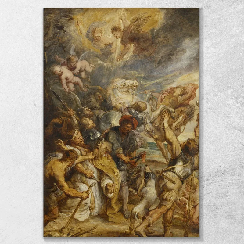 The Martyrdom Of Saint Livinus Peter Paul Rubens