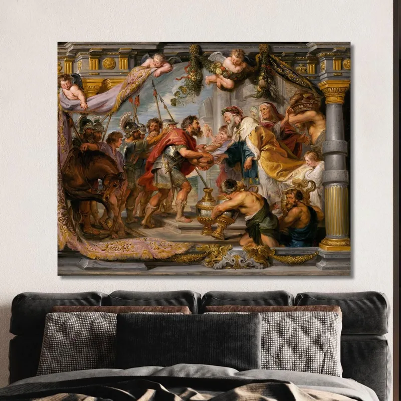 L'Incontro Di Abramo E Melchisedec Peter Paul Rubens