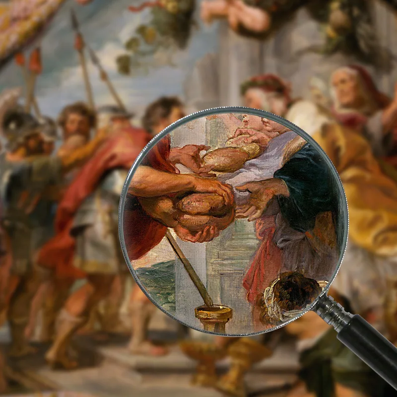 L'Incontro Di Abramo E Melchisedec Peter Paul Rubens