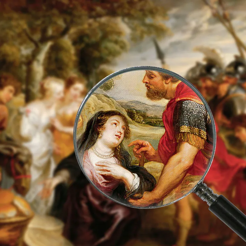 The Meeting Of David And Abigail 2 Peter Paul Rubens