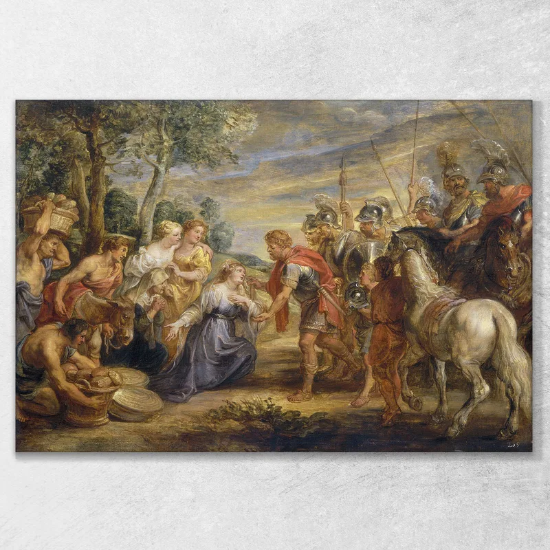 La Rencontre De David Et Abigail Peter Paul Rubens