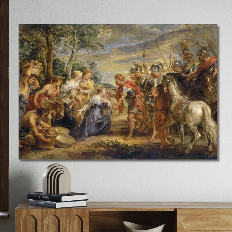 La Rencontre De David Et Abigail Peter Paul Rubens
