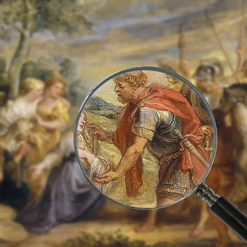 La Rencontre De David Et Abigail Peter Paul Rubens