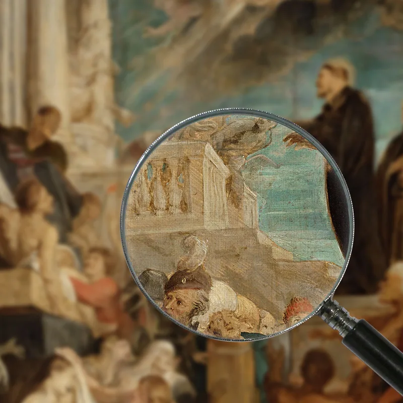 I Miracoli Di San Francesco Saverio Modello Peter Paul Rubens