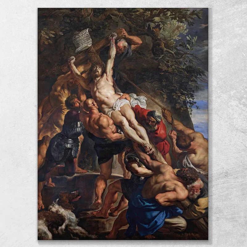 Die Kreuzaufrichtung Peter Paul Rubens
