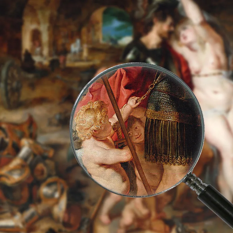 The Return From War Mars Disarmed By Venus Peter Paul Rubens