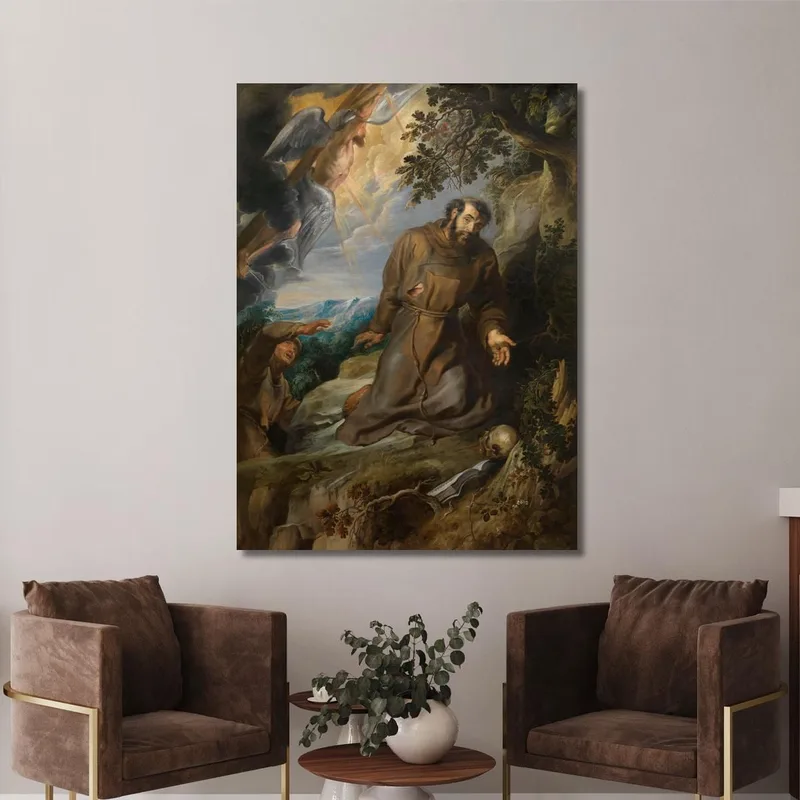 La Stigmatizzazione Di San Francesco D'Assisi Peter Paul Rubens