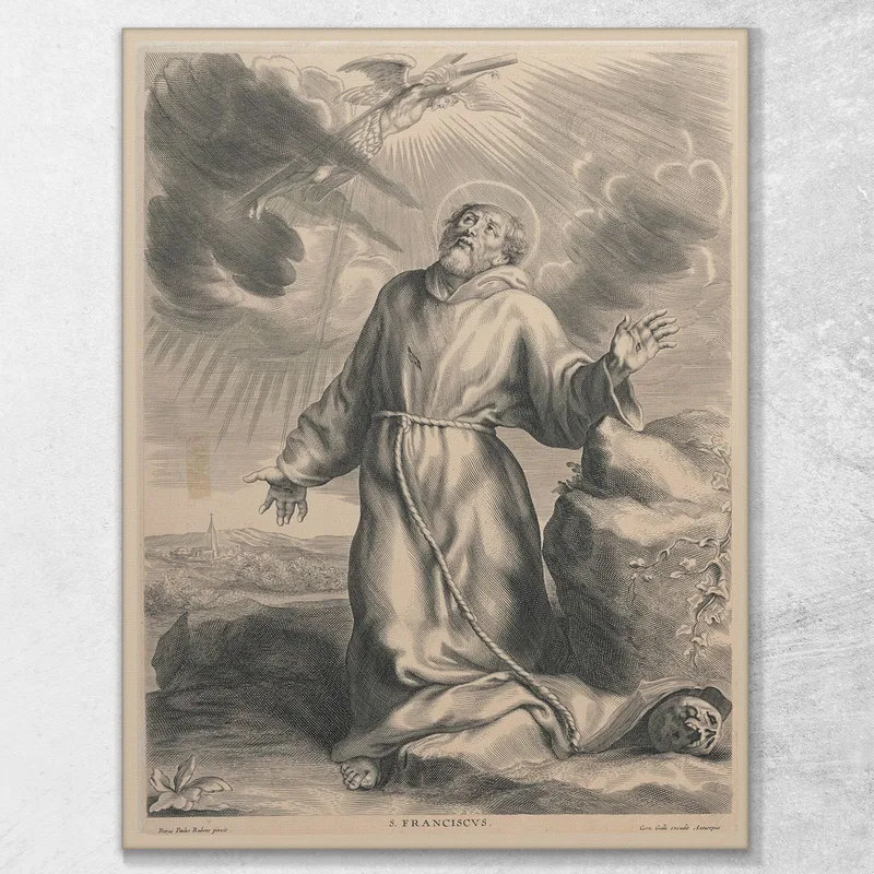 The Stigmatization Of Saint Francis Of Assisi Peter Paul Rubens