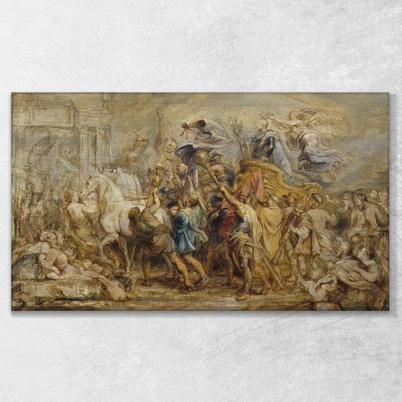 The Triumph Of Henry Iv Peter Paul Rubens