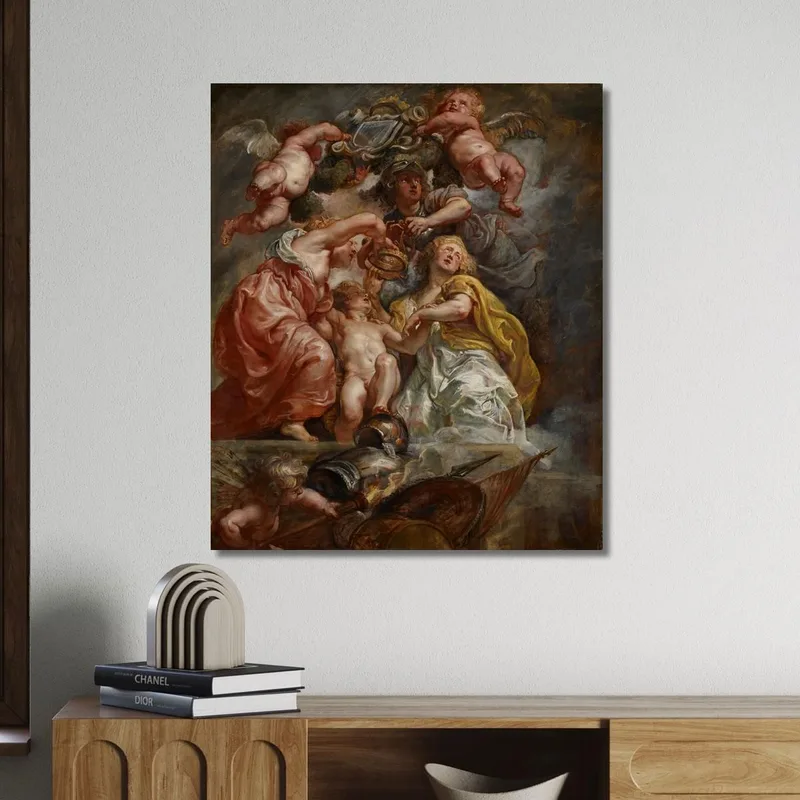 The Union Of England And Scotland Charles I As The Prince Of Wales Peter Paul Rubens