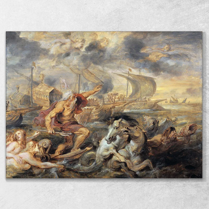 The Voyage Of The Cardinal Infante Ferdinand Of Spain From Barcelona To Genoa In April 1633 Peter Paul Rubens