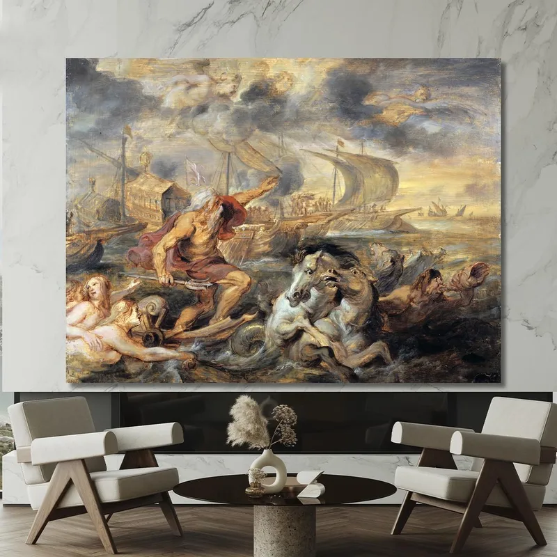 The Voyage Of The Cardinal Infante Ferdinand Of Spain From Barcelona To Genoa In April 1633 Peter Paul Rubens