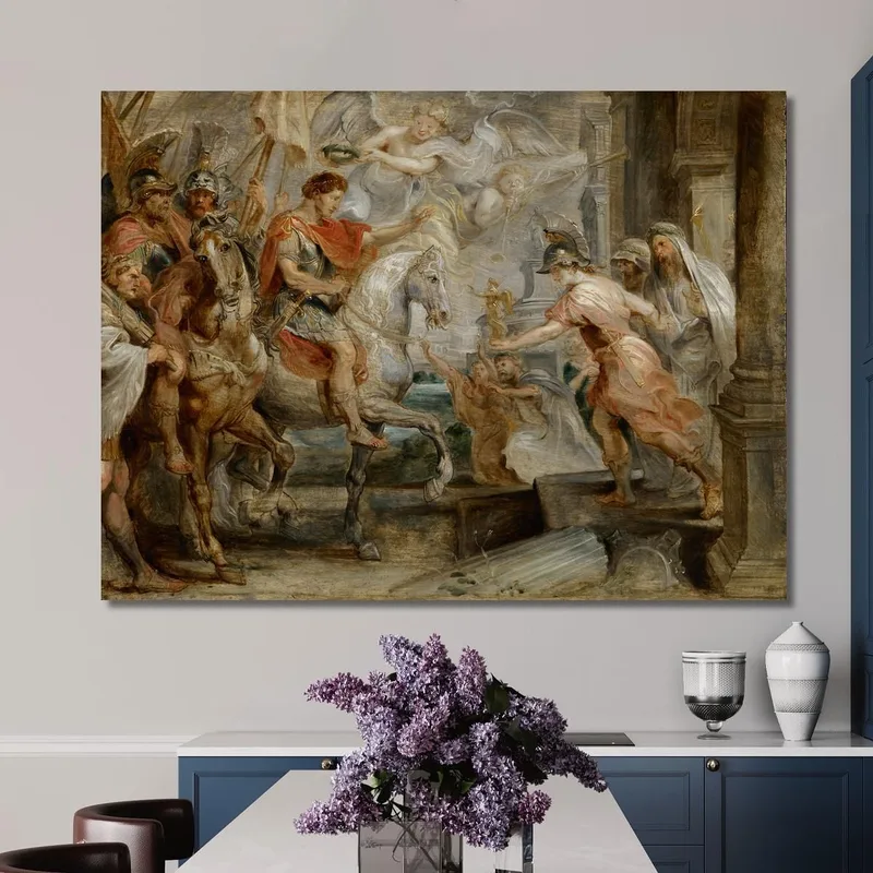 Triumphant Entry Of Constantine Into Rome Peter Paul Rubens