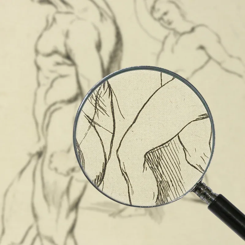 Zwei Figuren Die Die Rechten Arme Ausstrecken Peter Paul Rubens