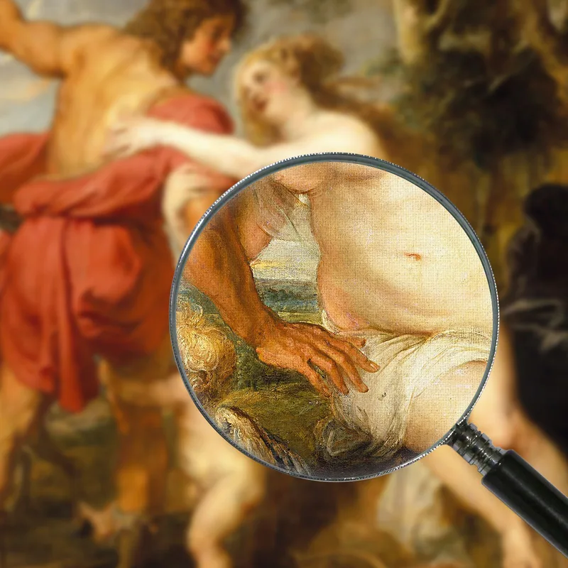 Venere E Adone 2 Peter Paul Rubens