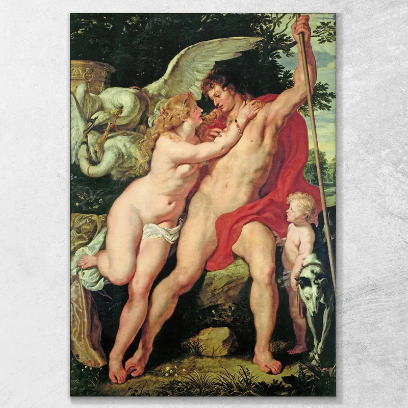 Venus And Adonis Peter Paul Rubens