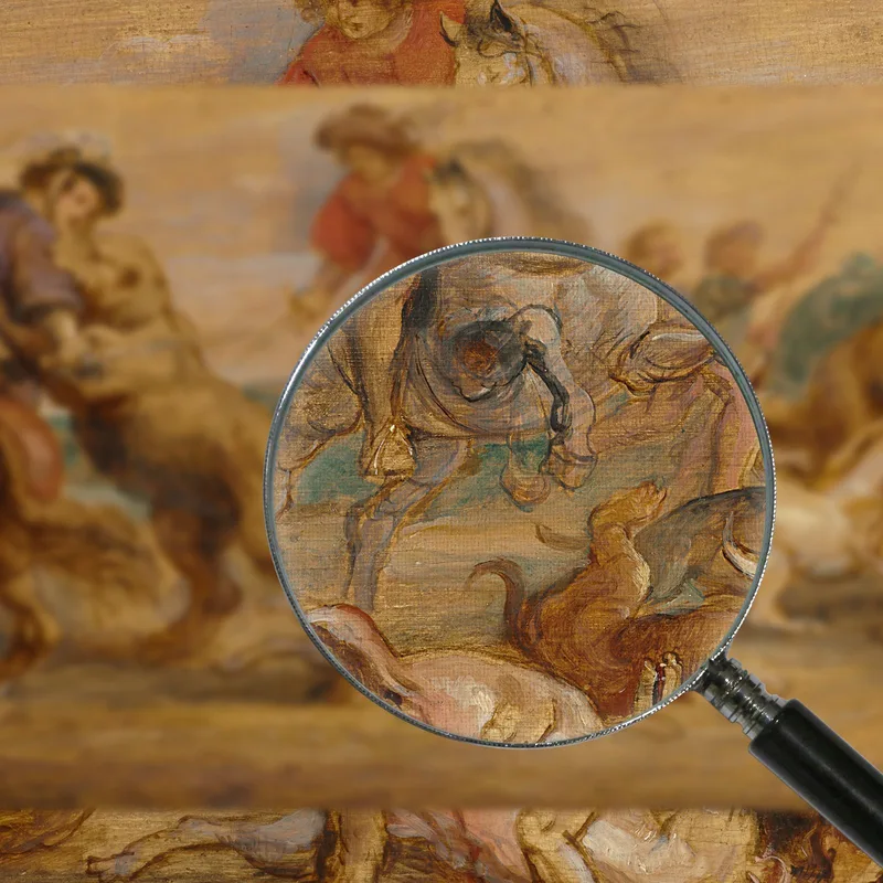 Study For The Bear Hunt For The Alcázar Madrid Peter Paul Rubens