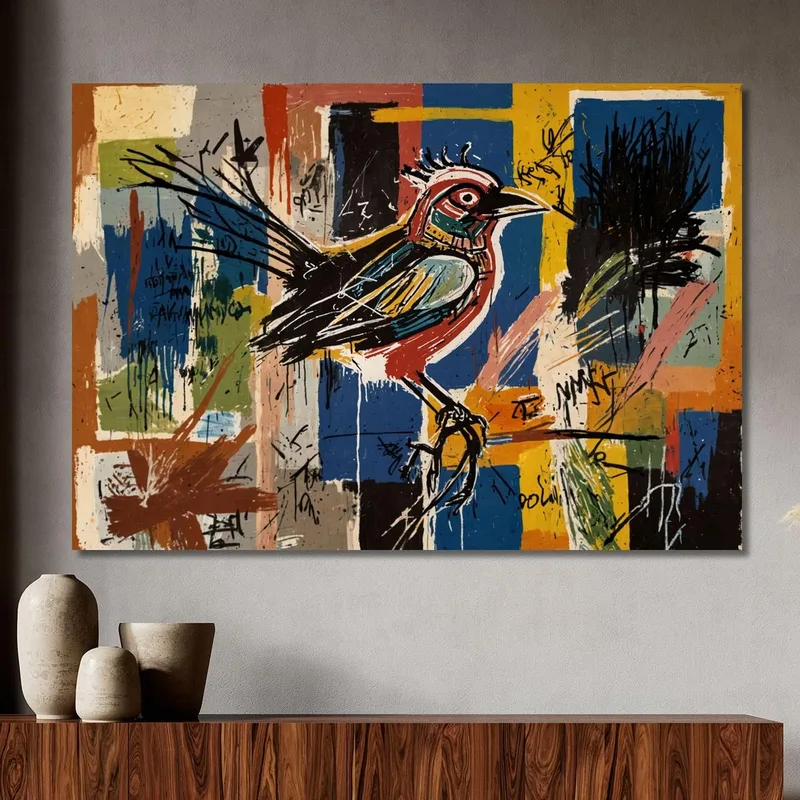 Bird On Money Reinterpretation Jean-Michel Basquiat