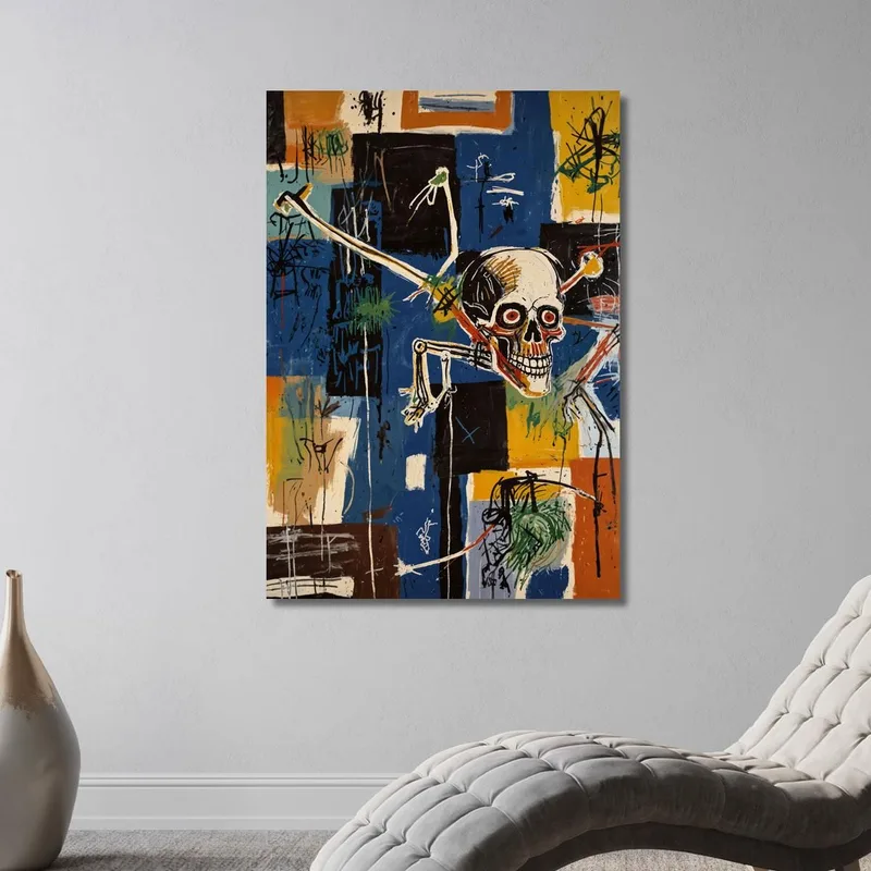 Disjointed Chaos Reinterpretation Jean-Michel Basquiat