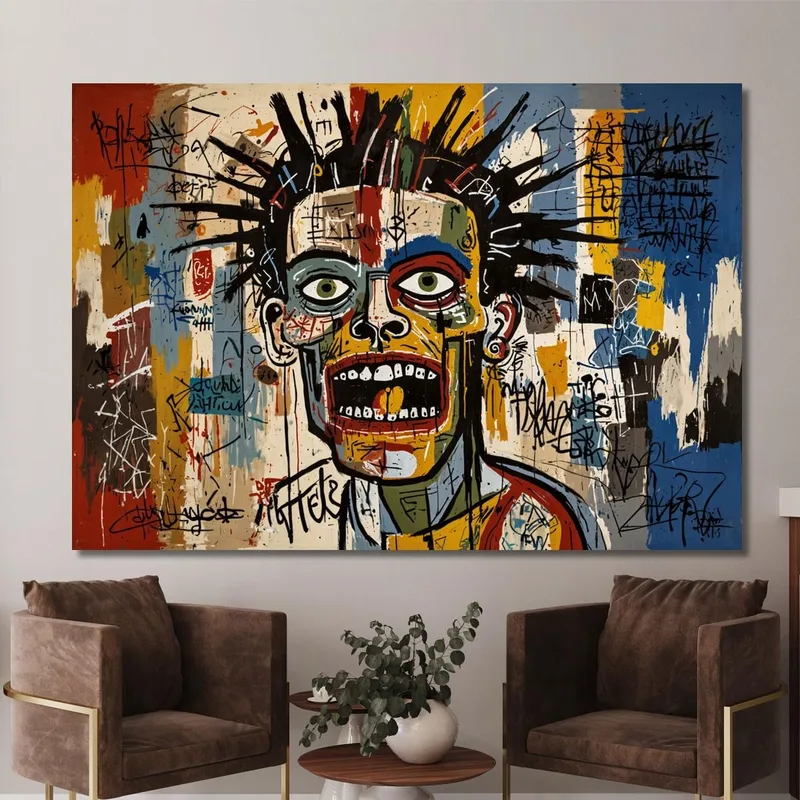 Neon Scream Style Jean-Michel Basquiat