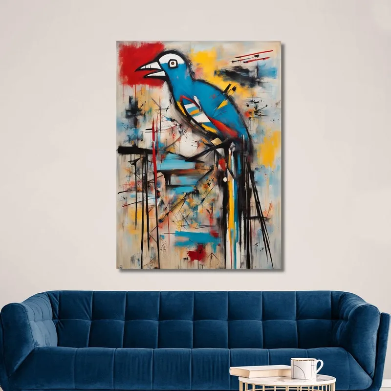 Der Vogel Des Chaos Stil Jean-Michel Basquiat