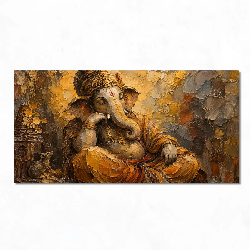 Impression sur toile sérénité de ganesha
