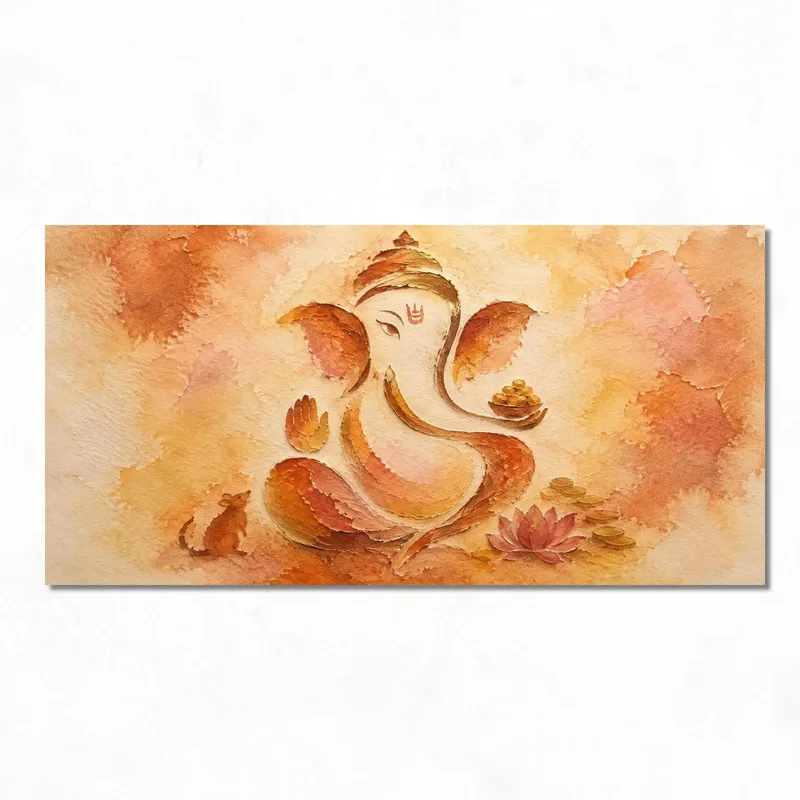 Serenità di Ganesha quadro canvas