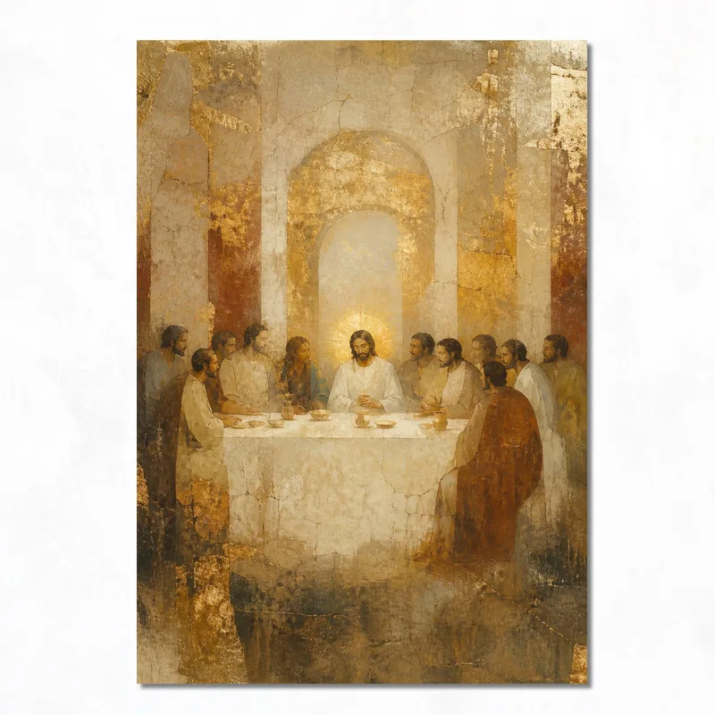 Last Supper modern canvas