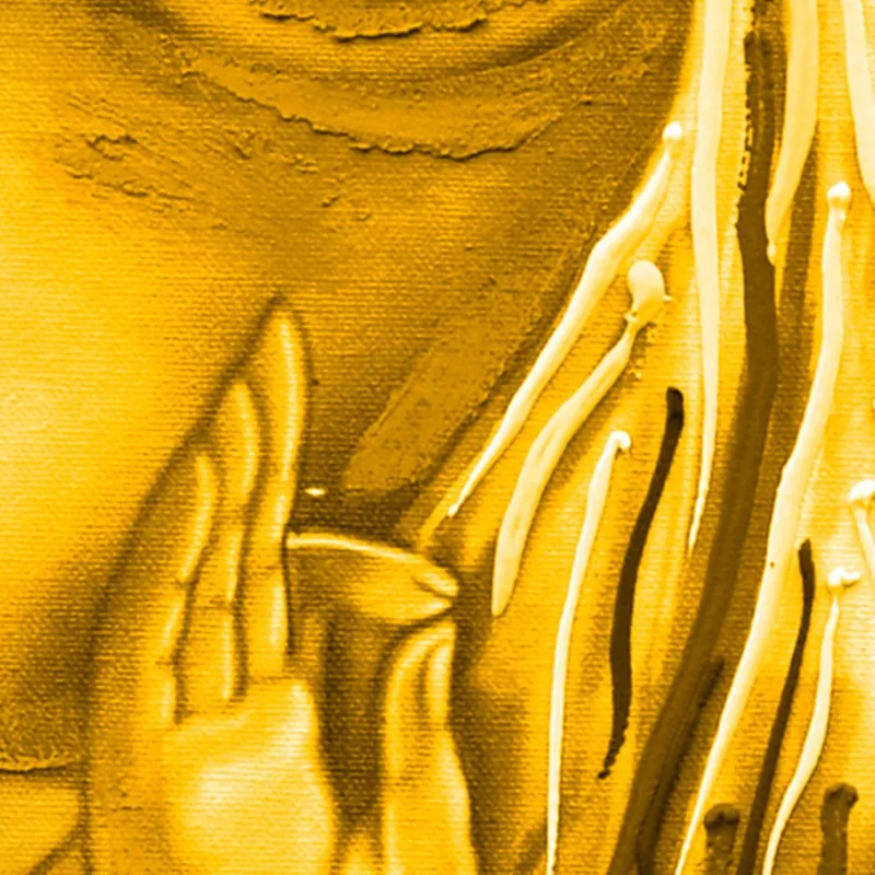Lienzo artistico meditación de buda