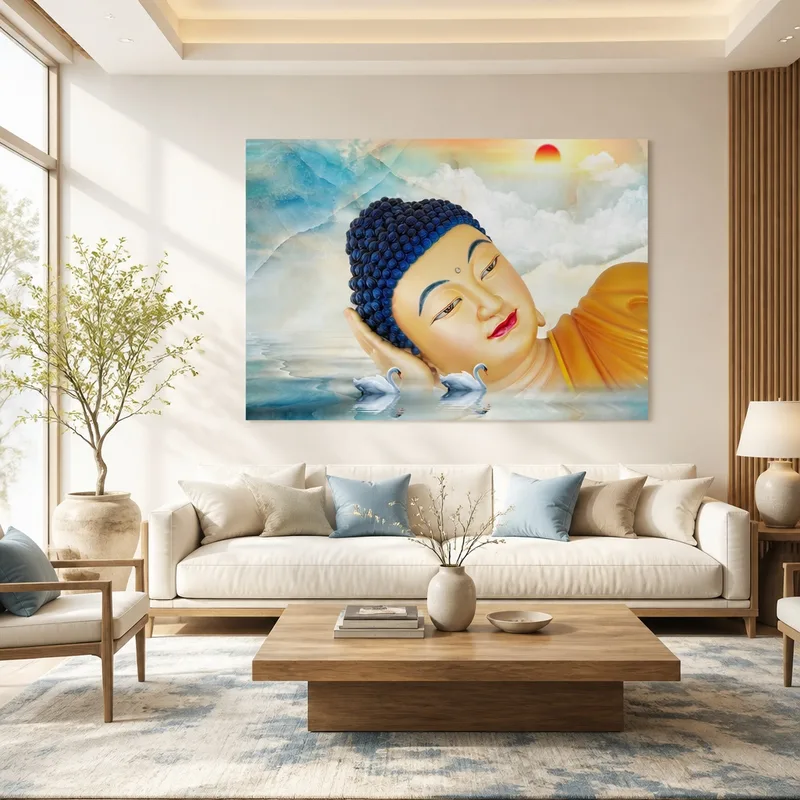 Fine art print buddha serenity