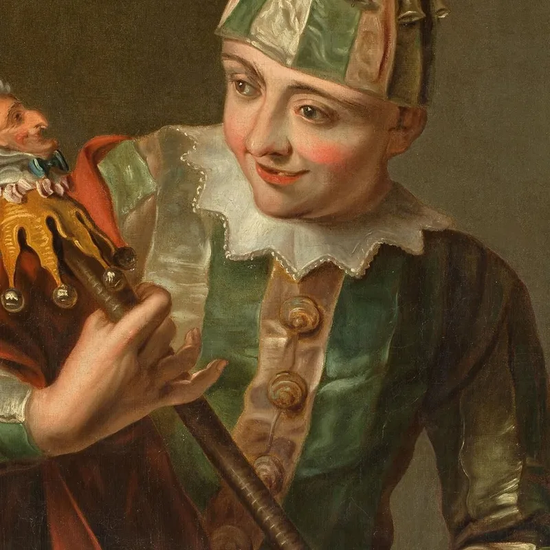 Jeune Garçon En Costume De Folie Philippe Mercier