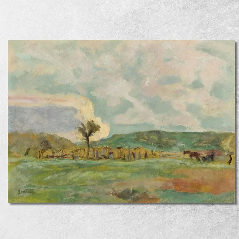 Arbeitskampagne Pierre Bonnard drucken auf leinwand