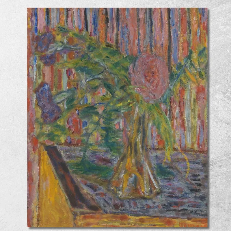 Blumenvase Pierre Bonnard drucken auf leinwand