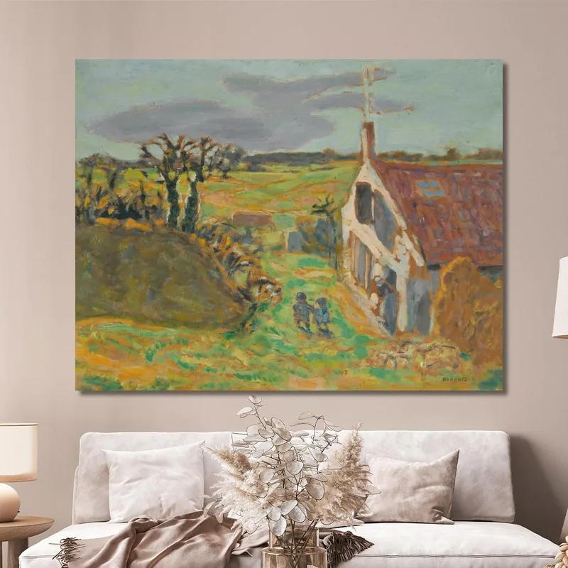Die Zwei Vernouillet-Kinder Pierre Bonnard