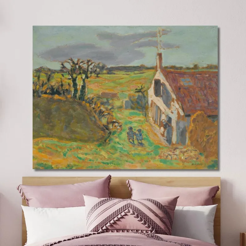 Die Zwei Vernouillet-Kinder Pierre Bonnard