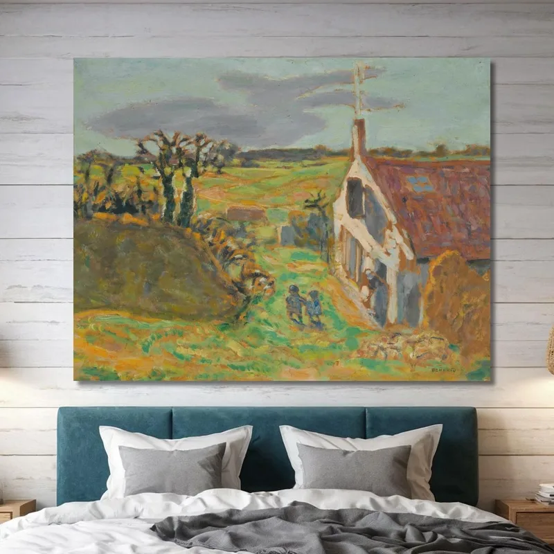 Die Zwei Vernouillet-Kinder Pierre Bonnard