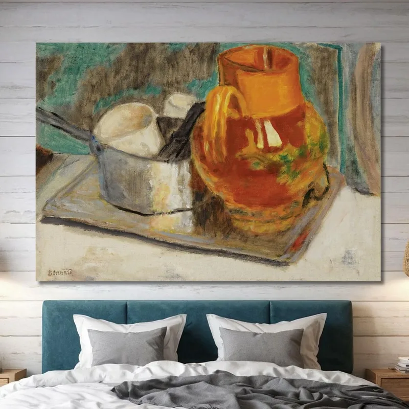 Nature Morte À La Cruche Orange Pierre Bonnard
