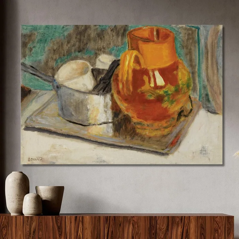 Nature Morte À La Cruche Orange Pierre Bonnard