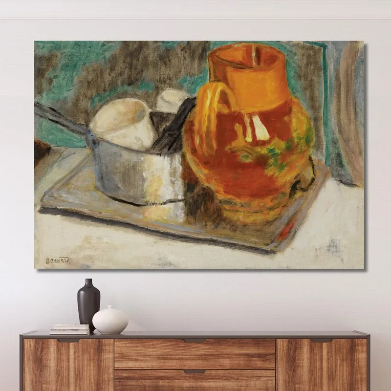 Nature Morte À La Cruche Orange Pierre Bonnard
