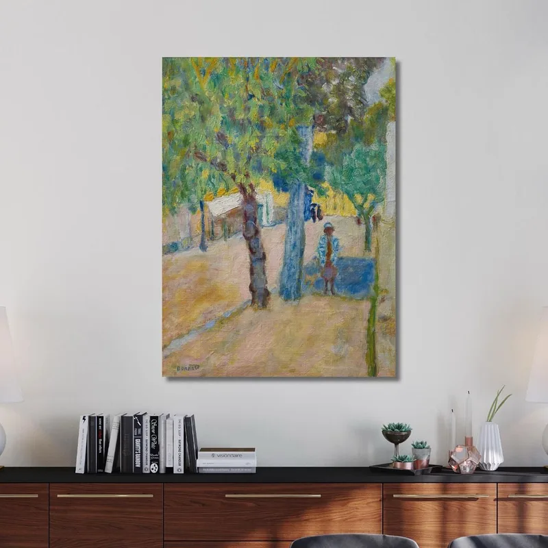 Character Under A Tree Pierre Bonnard