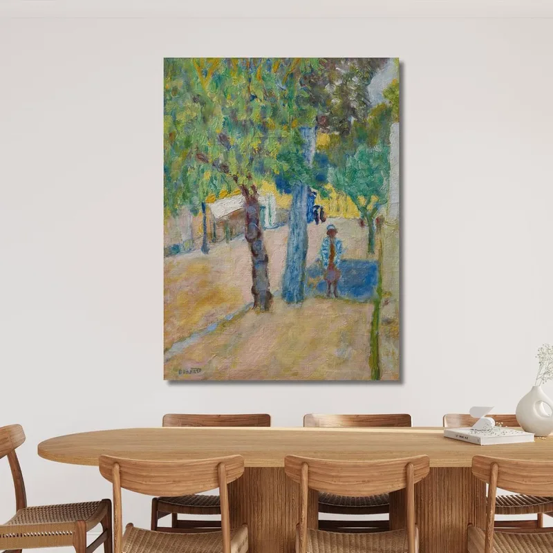 Character Under A Tree Pierre Bonnard
