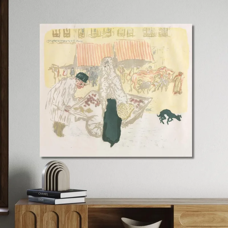 Alcuni Aspetti Della Vita Pariginail Carretto Pierre Bonnard
